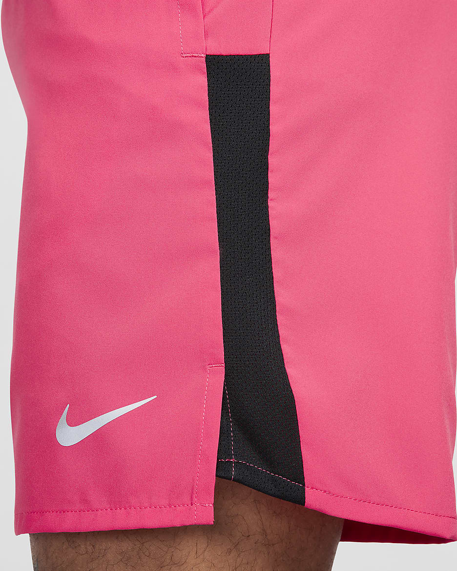 Nike Challenger Dri-FIT fôret løpeshorts til herre (18 cm) - Aster Pink/Svart/Svart