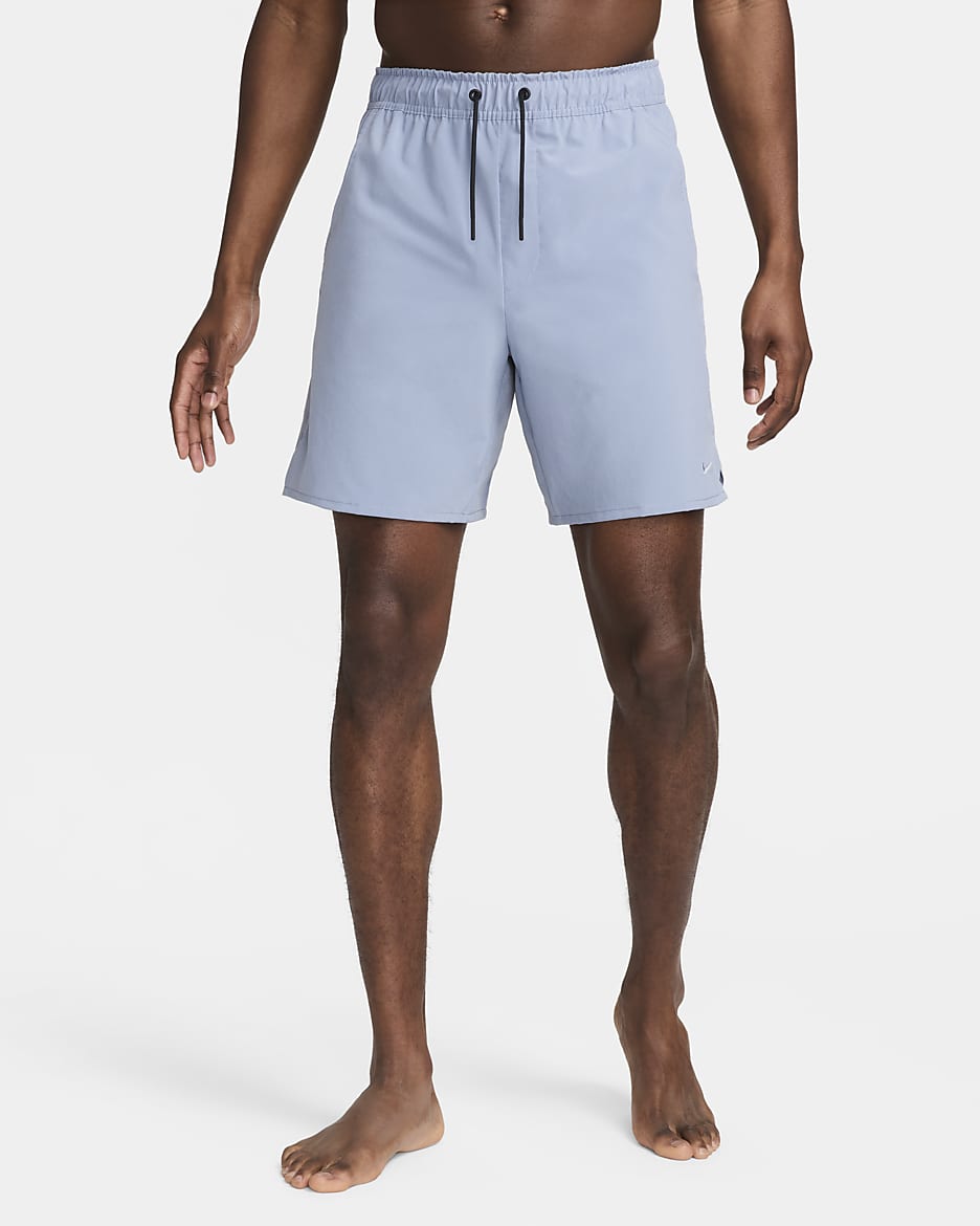 Shorts versátiles sin forro Dri-FIT de 18 cm para hombre Nike Unlimited - Pizarra cenizo/Negro/Pizarra cenizo