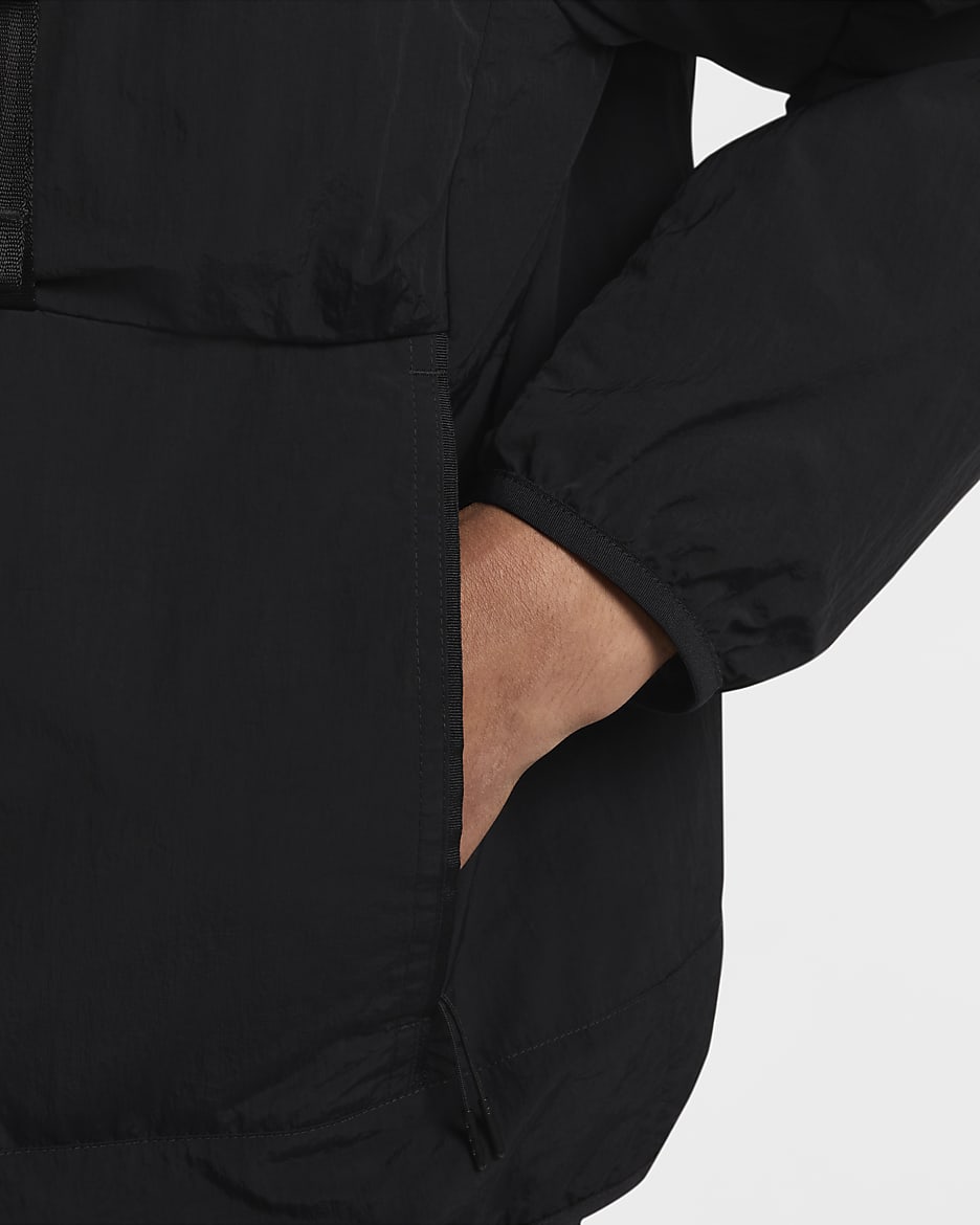 Veste tissée Nike Tech pour homme - Noir/Noir