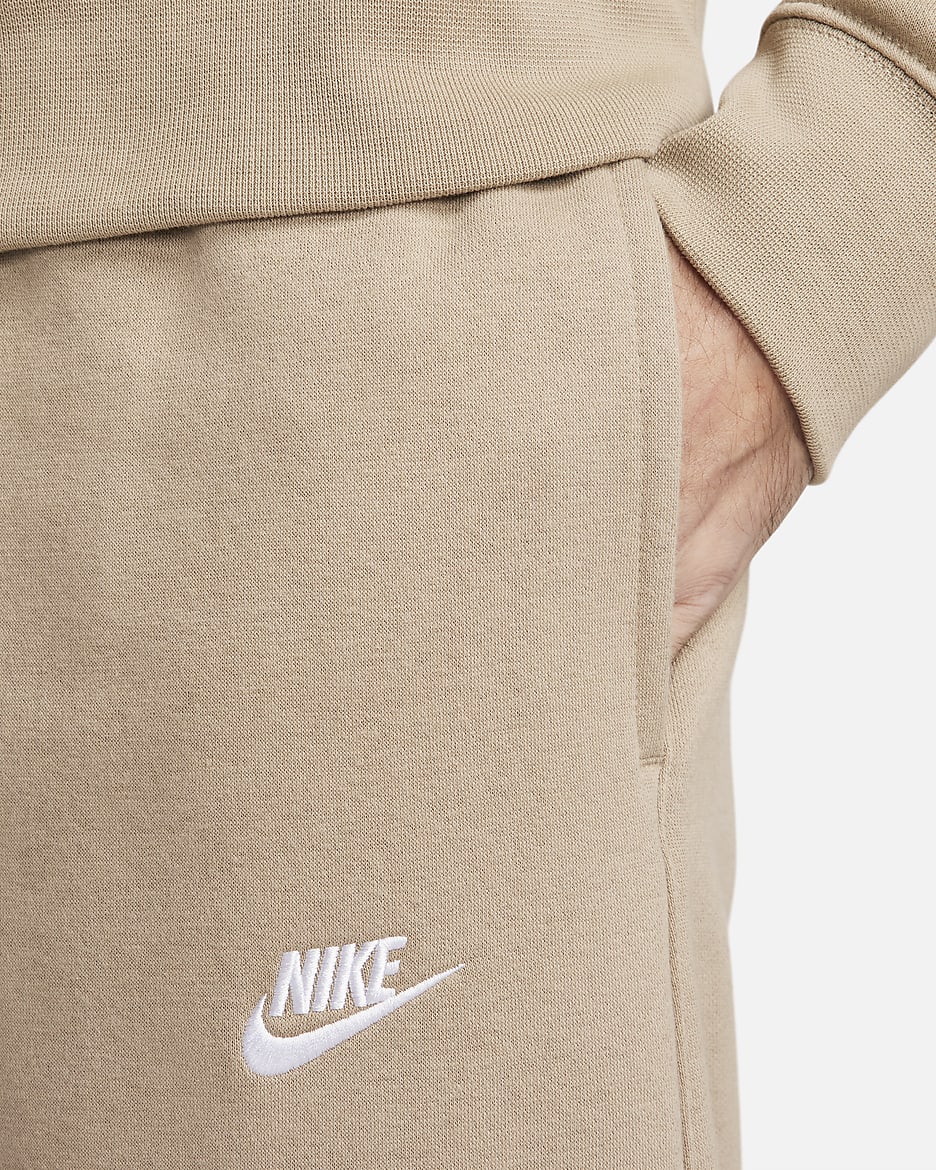 Nike Sportswear Club Fleece Joggers - Caqui/Caqui/Blanc