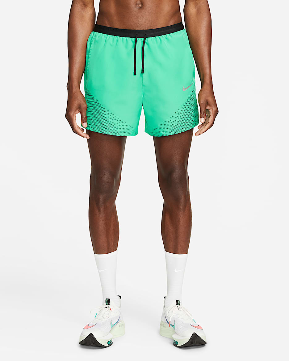 Shorts de Running forrados de 18 cm para hombre Nike Dri-FIT Running Division Flex Stride - Verde Roma