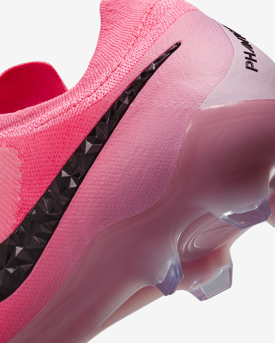 Chuteiras de futebol de perfil baixo FG Nike Phantom GX 2 Elite - Sunset Pulse/Preto