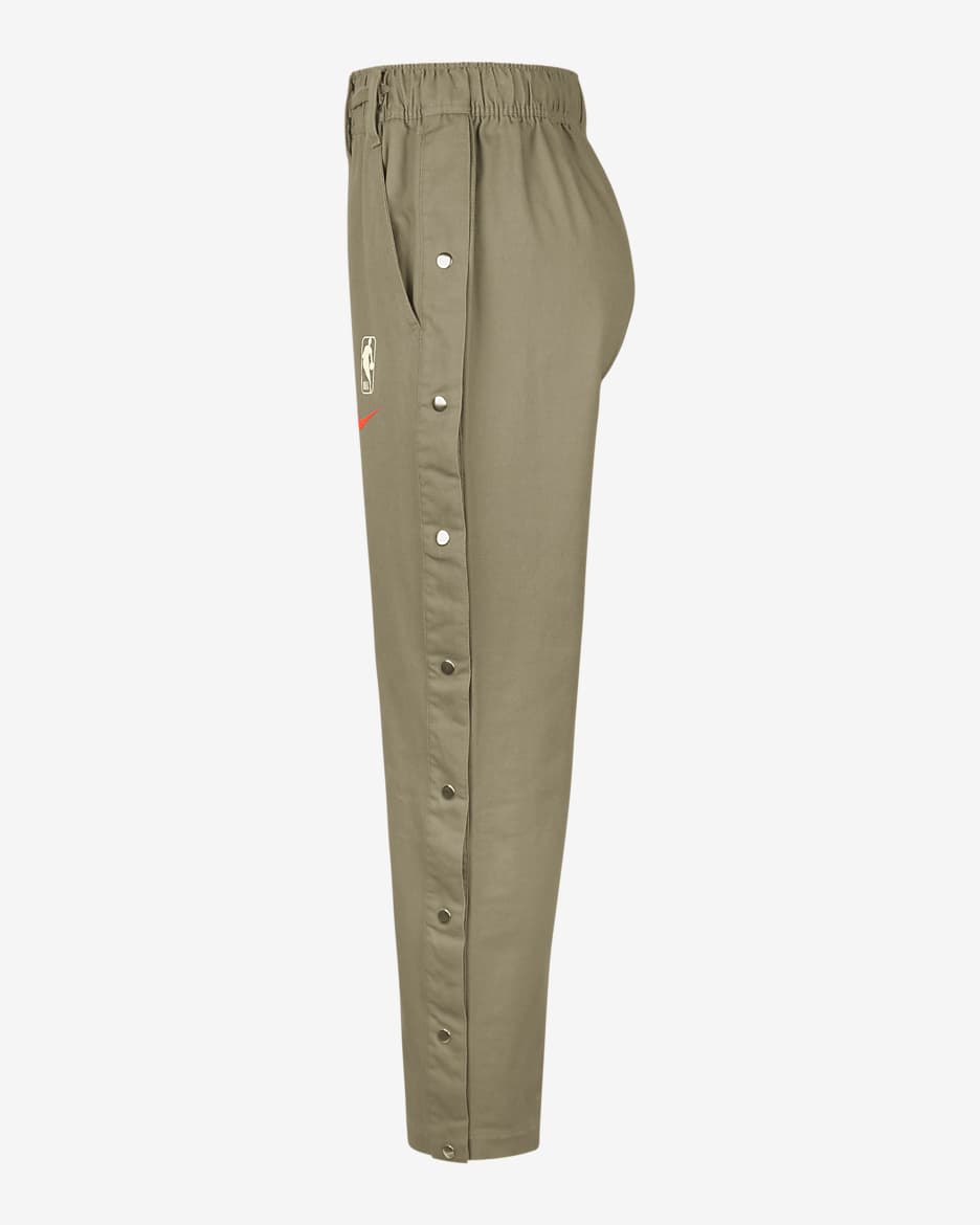 Team 31 Men's Nike NBA Trousers - Neutral Olive/Hyper Crimson