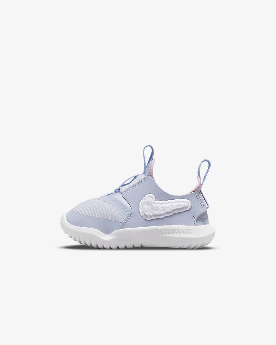 Calzado para bebé e infantil Nike Flex Runner Dream - Fantasma/Aluminio/Espuma rosa/Blanco