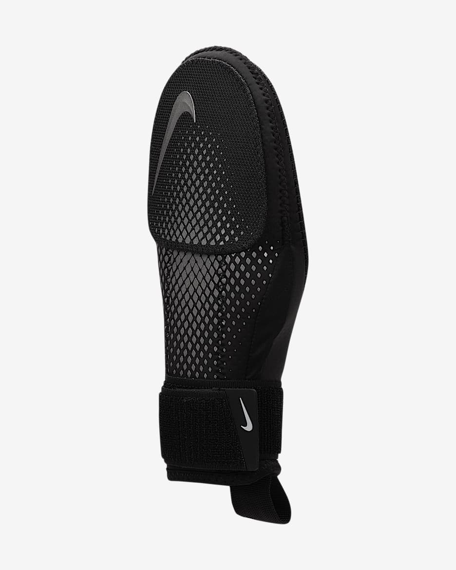 Nike Diamond Guante sin dedos deslizante de béisbol - Negro