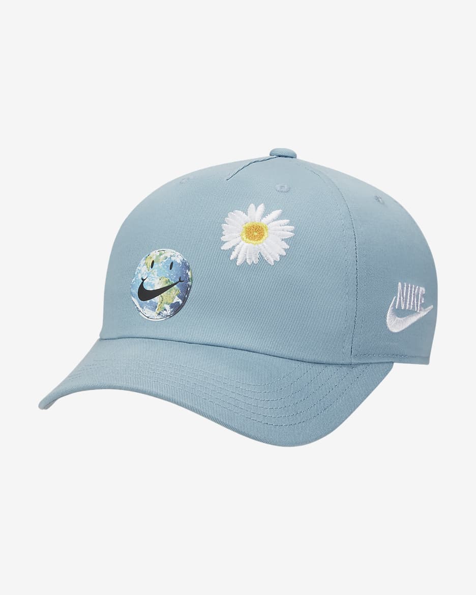 Nike Heritage86 Older Kids' Adjustable Hat - Worn Blue