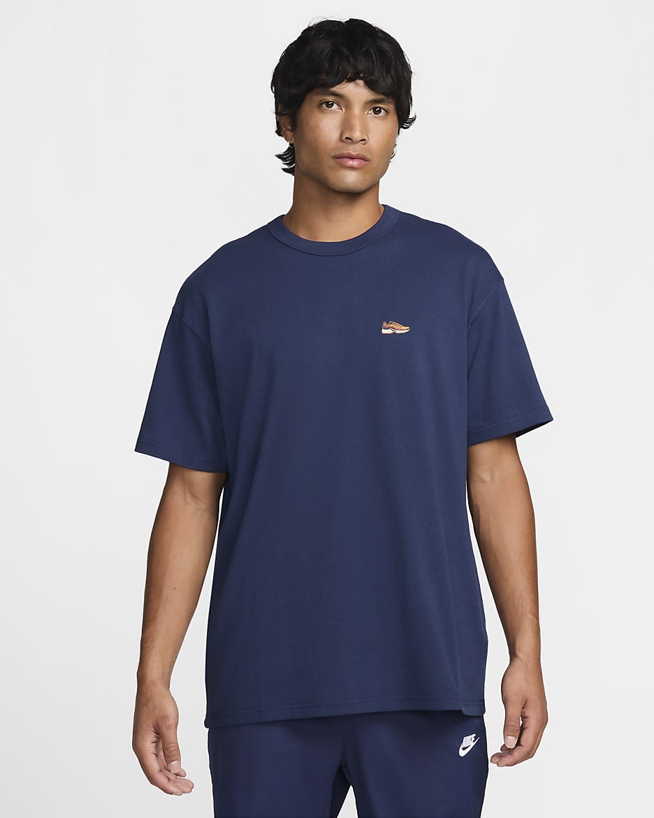 Nike Sportswear Premium Men's T-Shirt - Midnight Navy/Midnight Navy