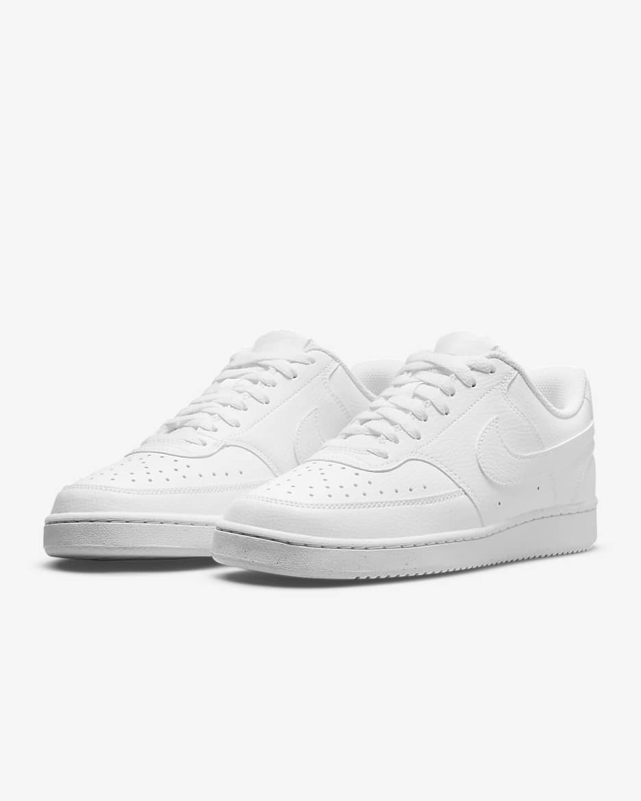 Nike Court Vision Low Next Nature Zapatillas - Mujer - Blanco/Blanco/Blanco