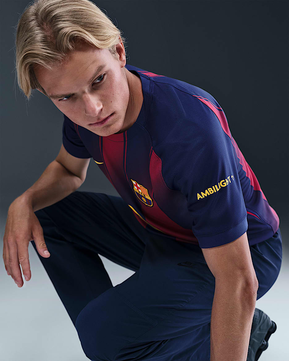 Maillot de foot Replica Nike Dri-FIT FC Barcelona 2025/26 Stadium Domicile pour homme