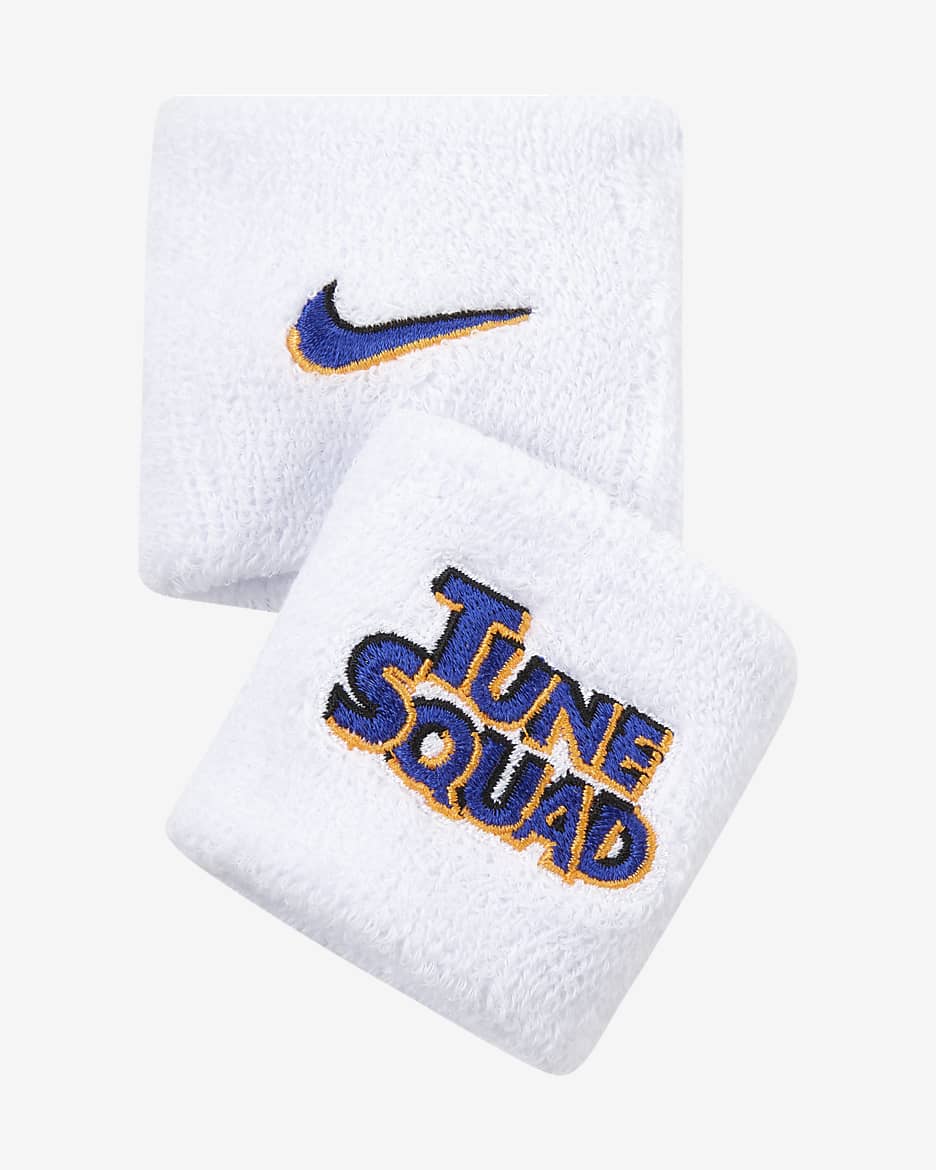 Nike Swoosh x Space Jam: A New Legacy csuklópántok (2 darabos csomag) - Fehér