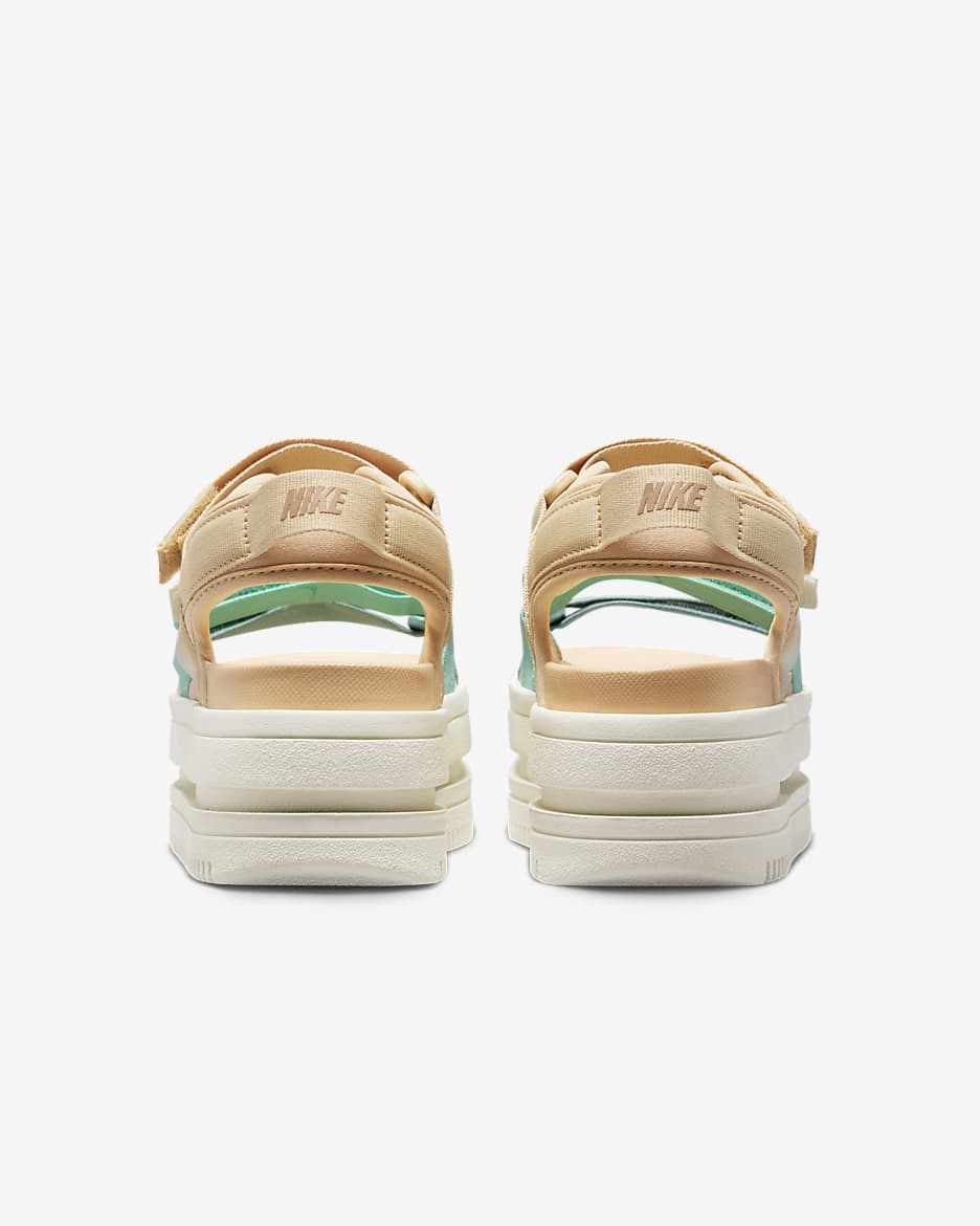 Nike Icon Classic Women's Sandals - Mineral/Pale Ivory/Emerald Rise/Hemp