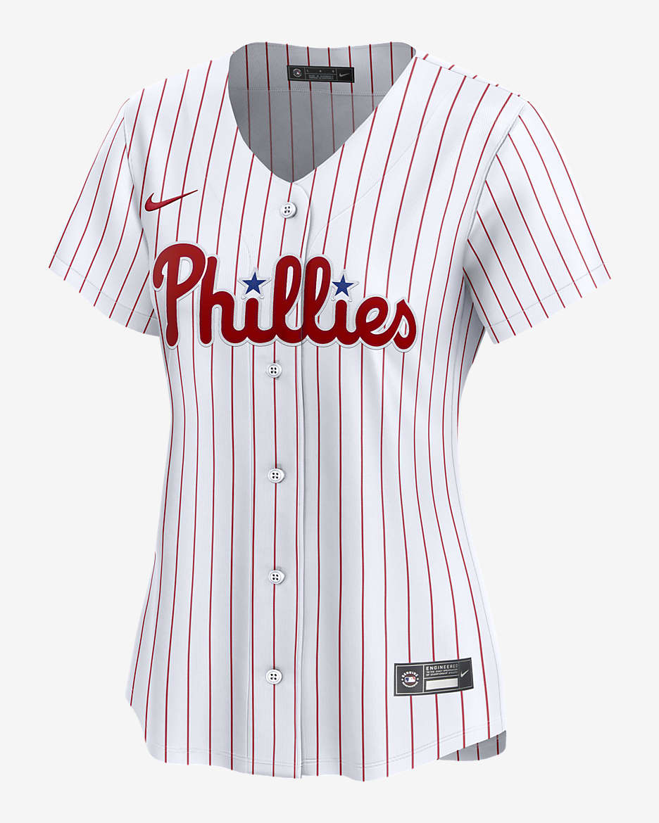 Jersey Nike Dri-FIT ADV de la MLB Limited para mujer Bryce Harper Philadelphia Phillies - Blanco