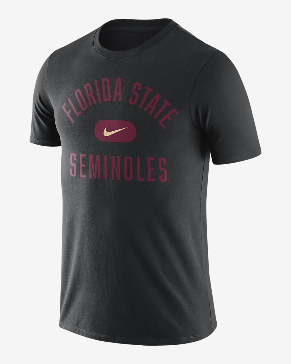 Nike College (Florida State) Men's T-Shirt - Black