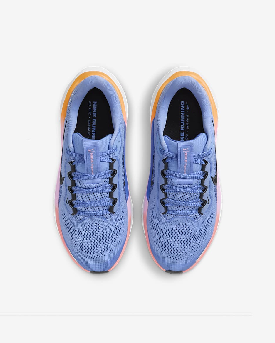 Nike Pegasus 41 Older Kids' Road Running Shoes - Royal Pulse/Astronomy Blue/Laser Orange/Black