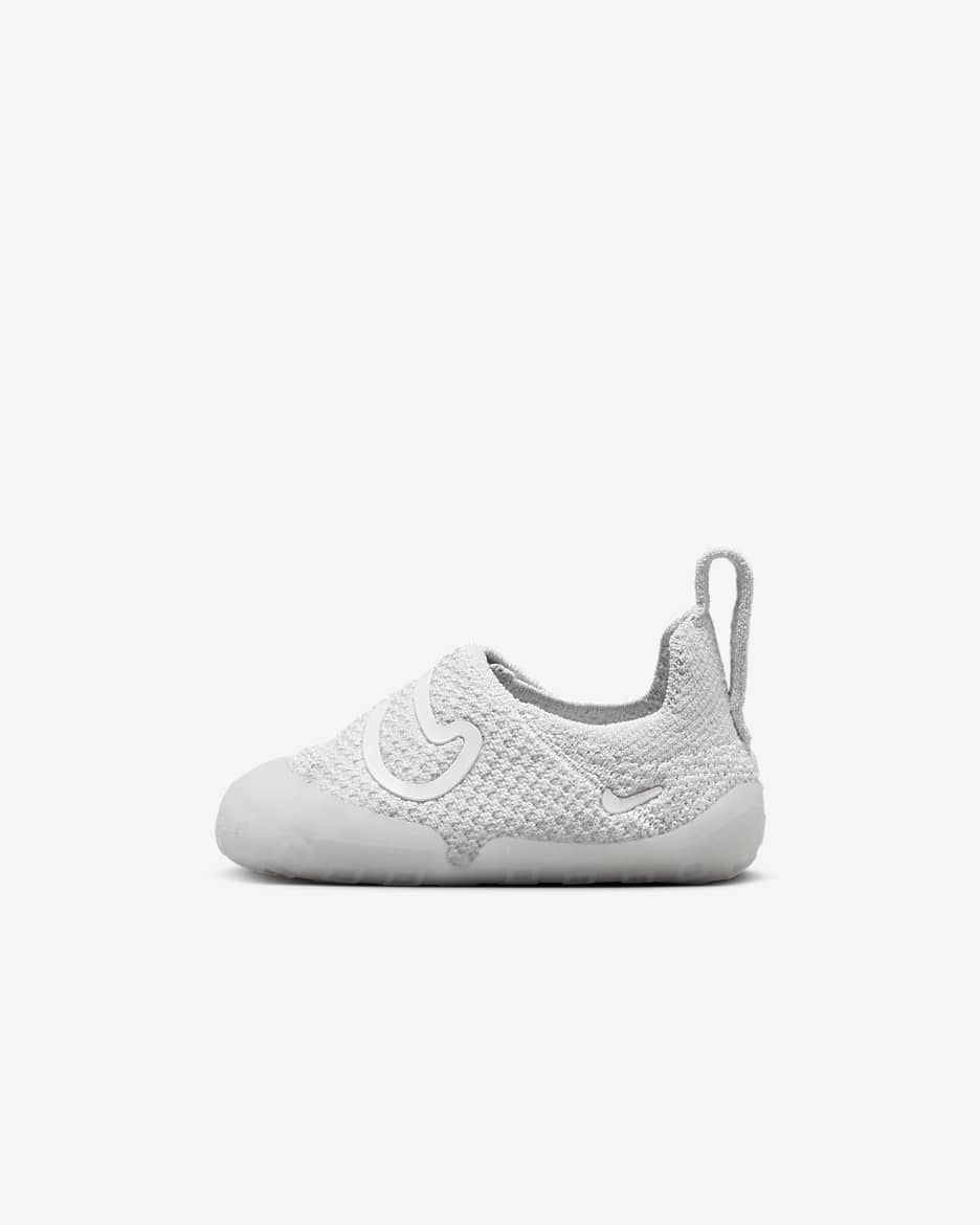 Nike Swoosh 1 Baby/Toddler Shoes - Light Silver/Phantom/Vast Grey/Sail