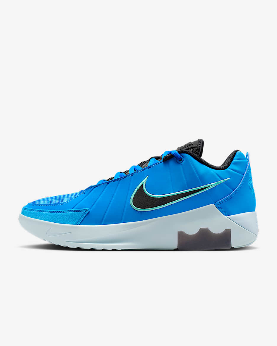 LeBron Witness IX EP Basketball Shoes - Photo Blue/Light Armoury Blue/Bleached Turquoise/Black