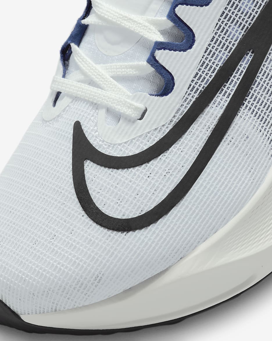 Nike Zoom Fly 5 Men's Running Shoes - White/White/Old Royal/Black
