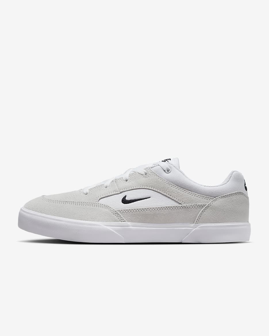 Nike SB Malor Men's Shoes - White/Summit White/Gum Light Brown/Black