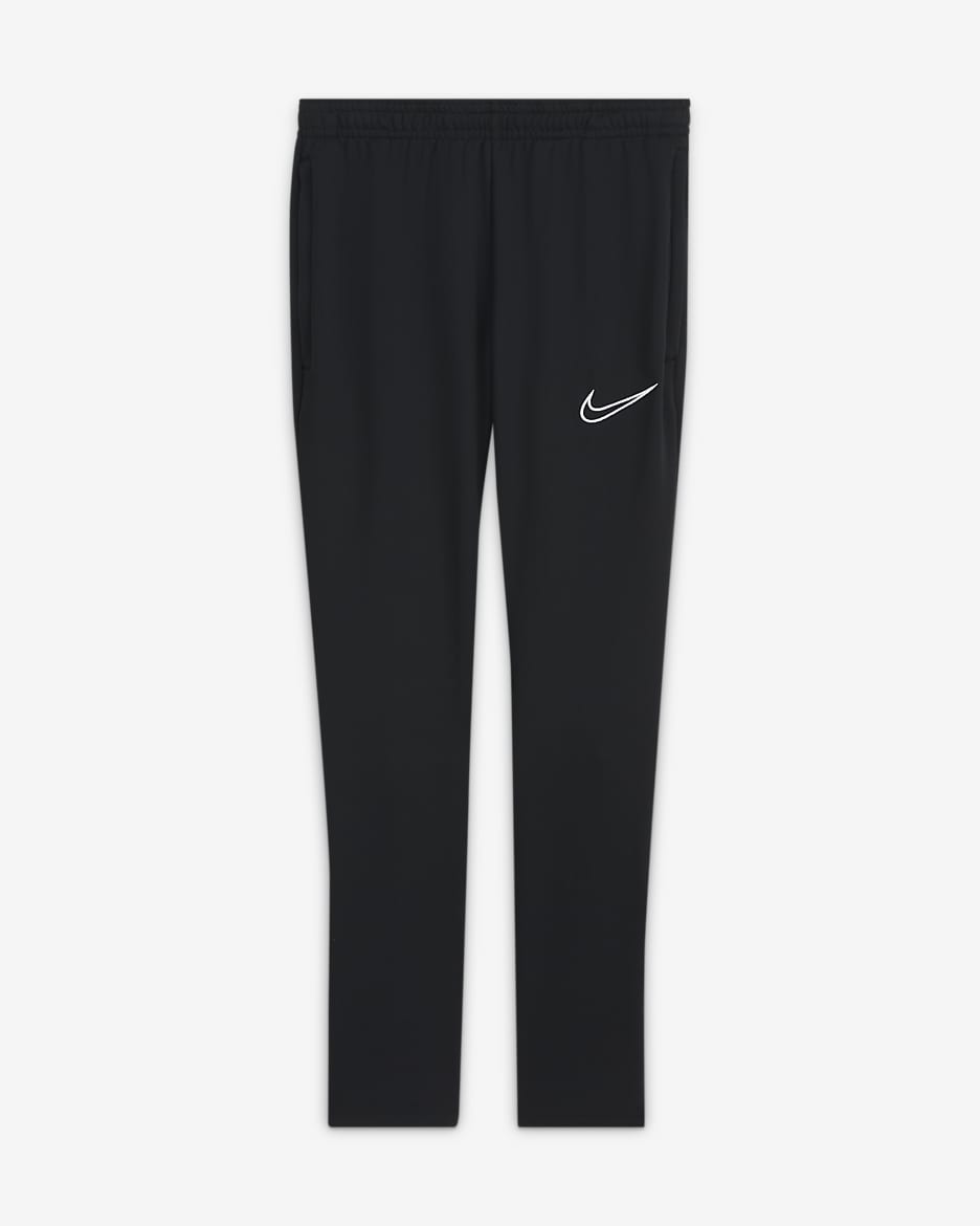 Nike Dri-FIT Academy Older Kids' Knit Football Pants - Black/White/White/White