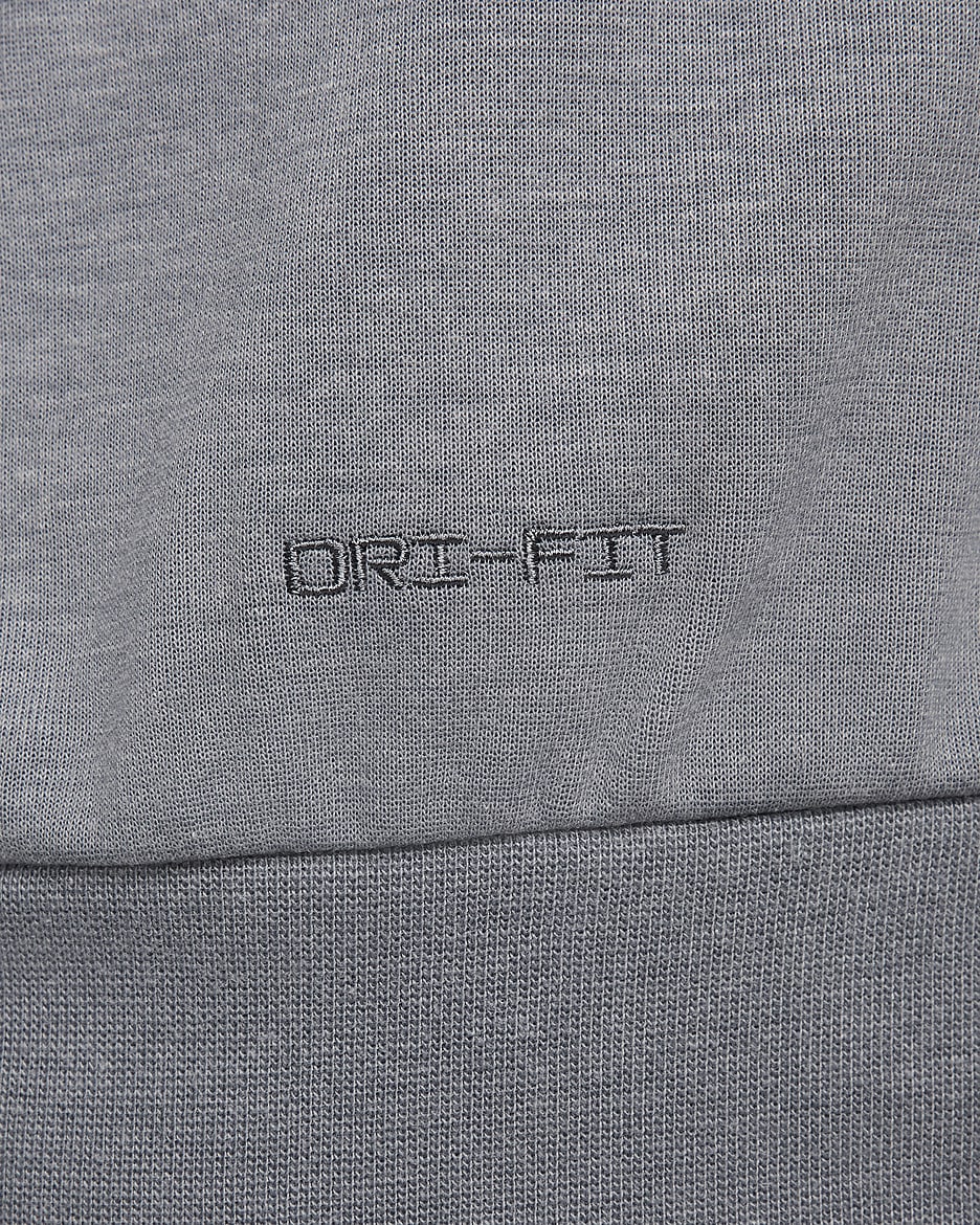 Sweat à capuche et zip Dri-FIT UV Nike Primary pour homme - Cool Grey/Heather/Cool Grey