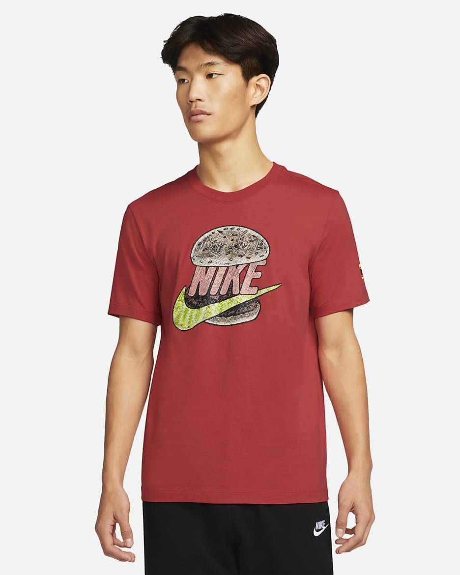 Nike Sportswear Men's T-Shirt - Red Clay