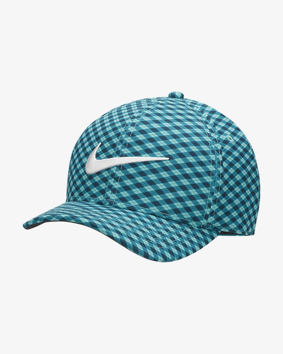 Gorra de golf estampada Nike AeroBill Classic99 - Abeto brillante/Blanco cumbre
