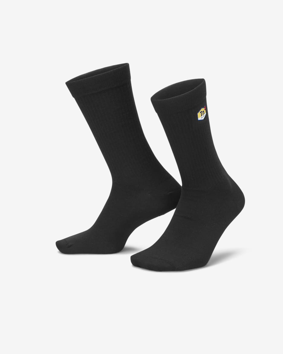 Nike Everyday Essential Crew-Socken - Schwarz