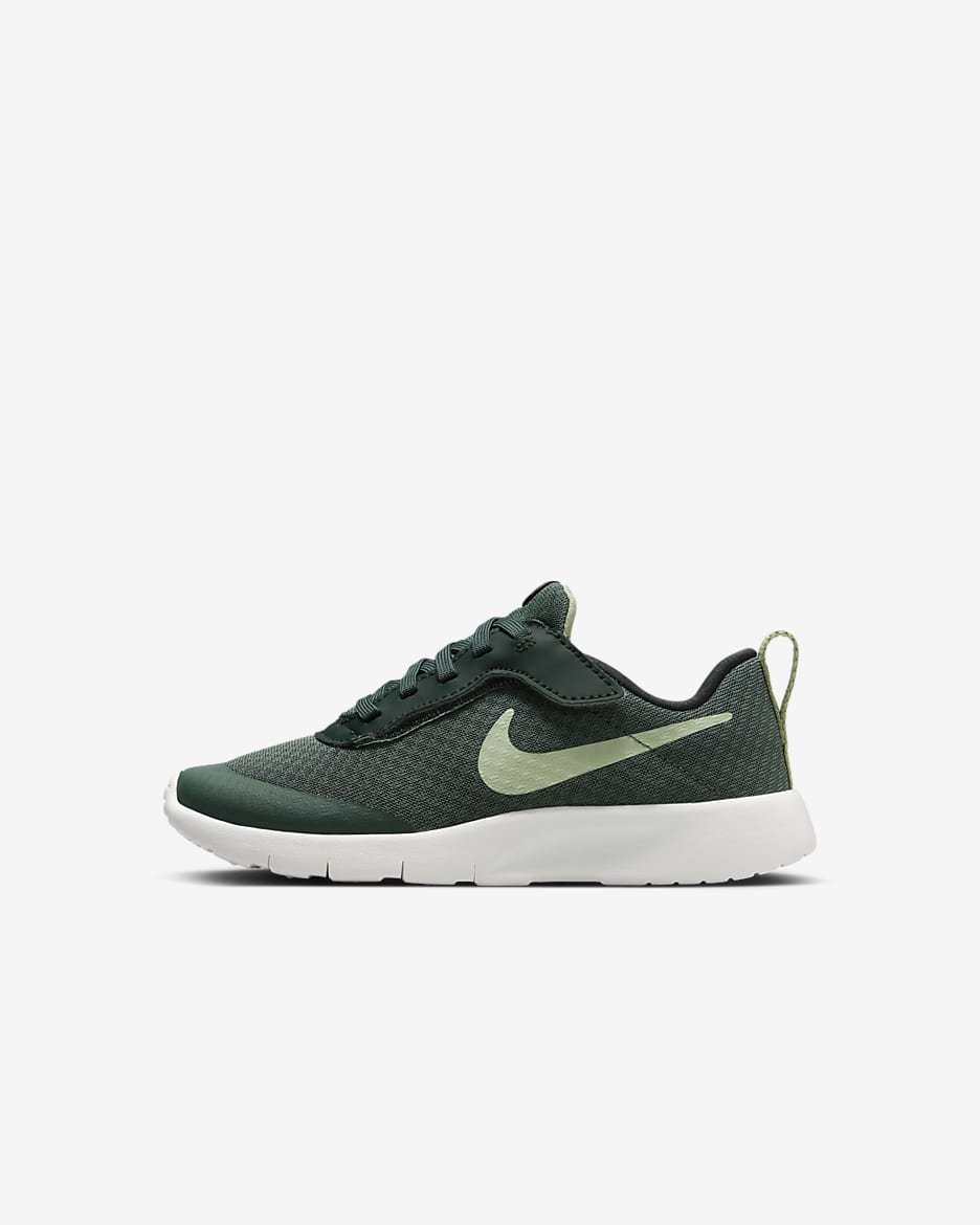 Nike Tanjun EasyOn Younger Kids' Shoes - Vintage Green/Team Best Grey/Sail/Oil Green