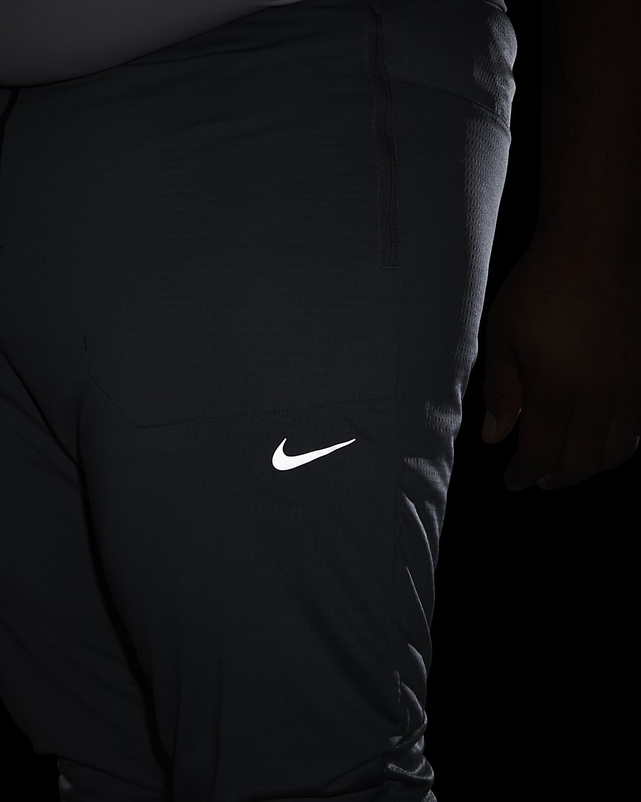 Calças de running em malha Dri-FIT Nike Phenom para homem - Cinzento Smoke