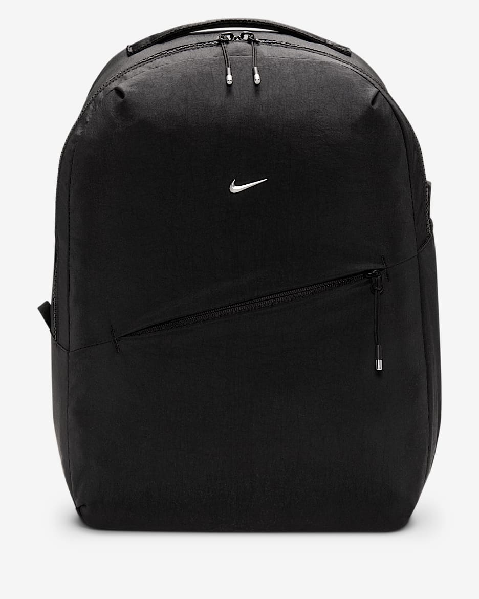 Nike Aura Rucksack (24 l) - Schwarz/Schwarz/Matte Silver