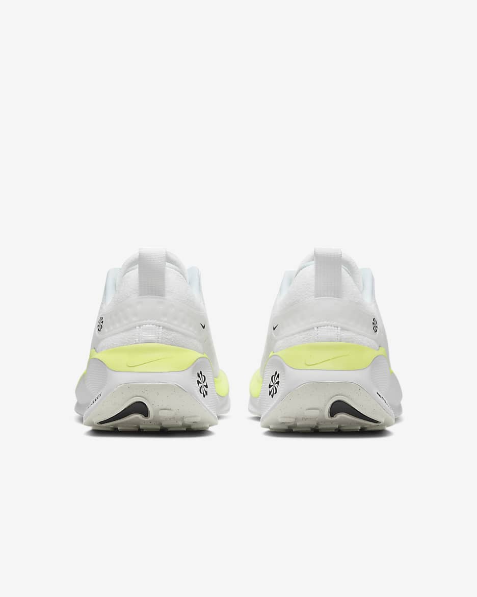 Nike InfinityRN 4 Men's Road Running Shoes - White/Light Lemon Twist/Volt/Black