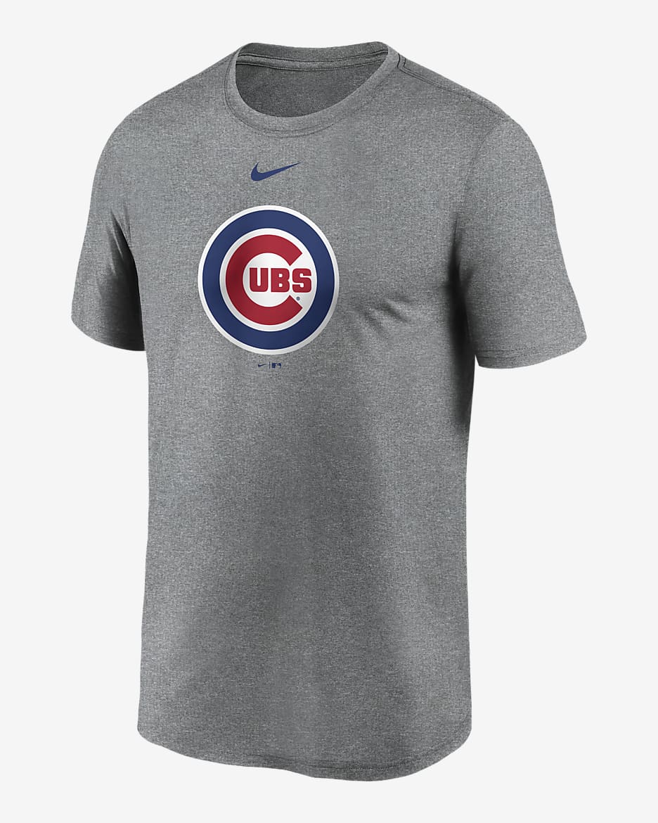 Nike Dri-FIT Logo Legend (MLB Chicago Cubs) Men's T-Shirt - Wolf Grey