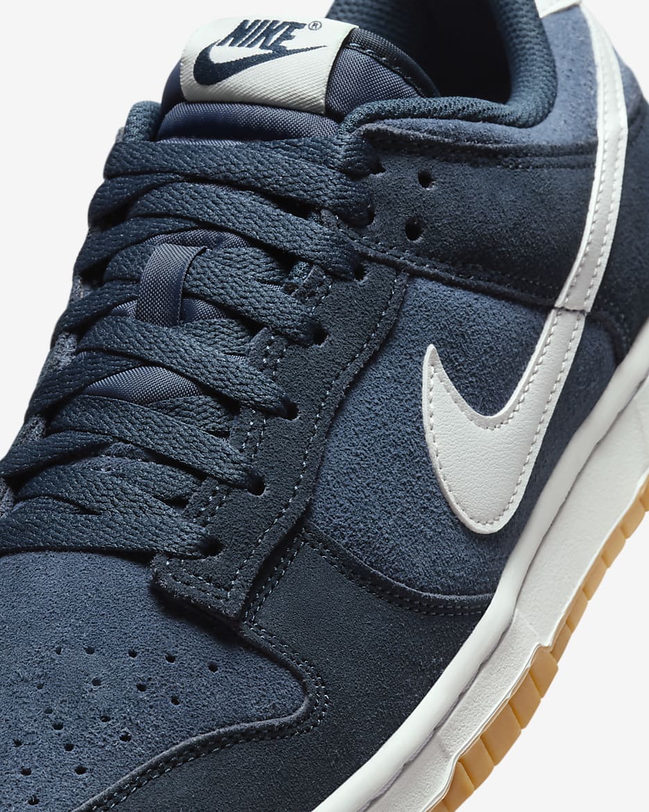 Nike Dunk Low Retro SE Men's Shoes - Armory Navy/Monsoon Blue/Gum Yellow/Summit White