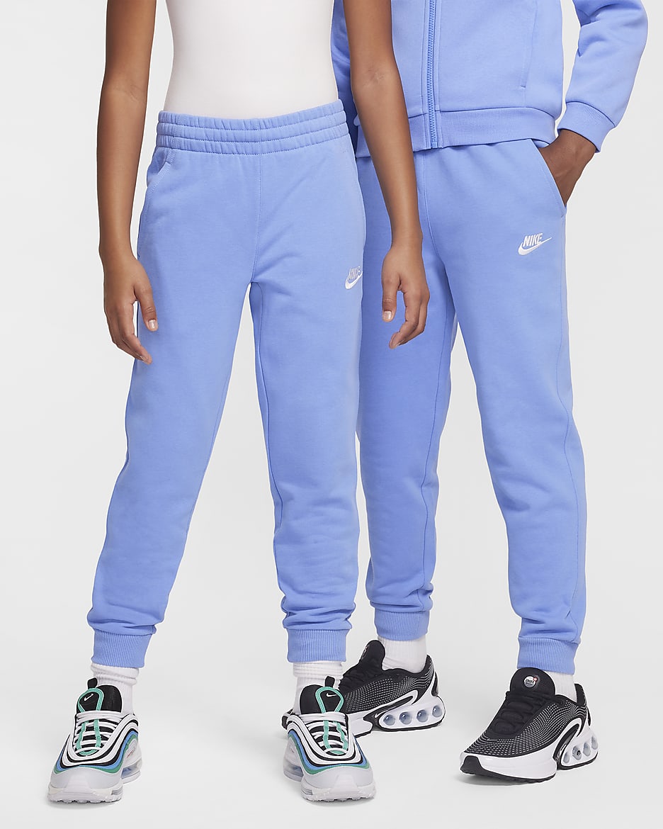 Nike Sportswear Club Fleece Older Kids' Joggers - Royal Pulse/White