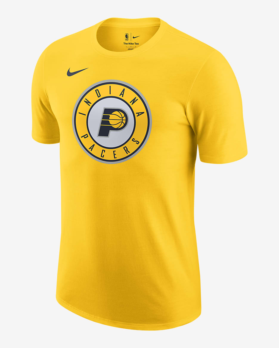 Playera Nike de la NBA para hombre Indiana Pacers Essential - Amarillo