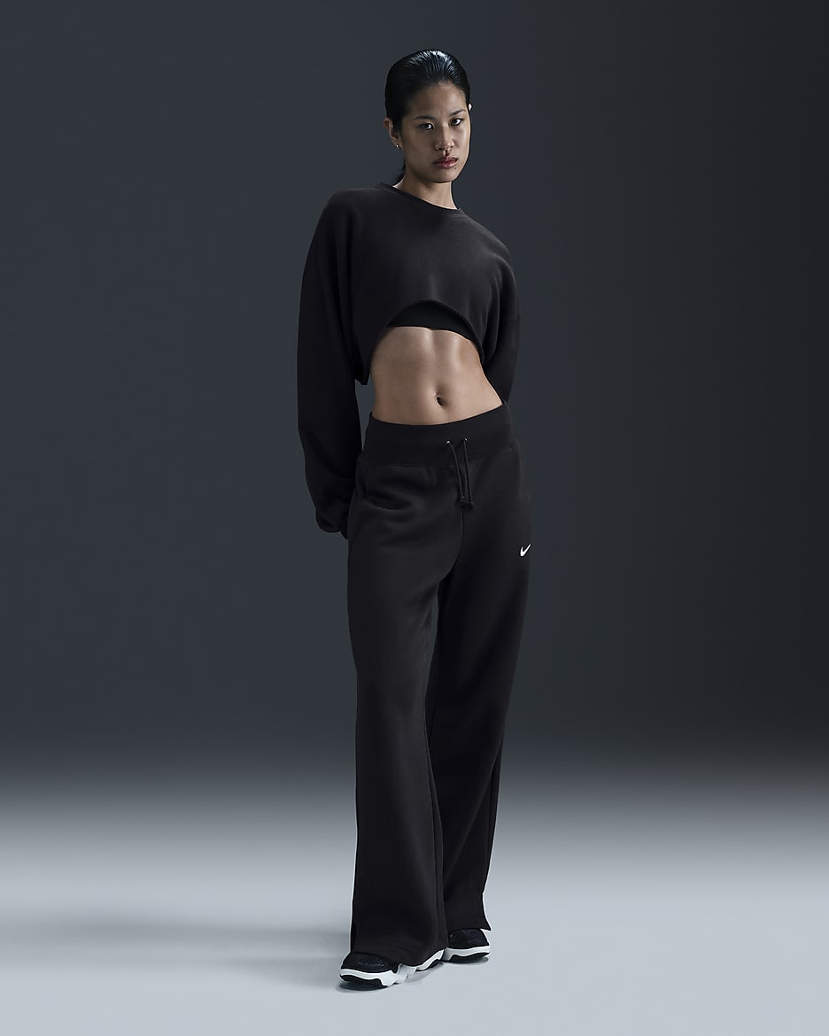 Nike Sportswear Phoenix Fleece Women's High-Waisted Wide-Leg Sweatpants