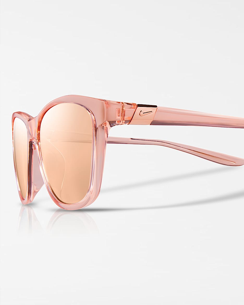 Nike Cool Icon AF Mirrored Sunglasses - Washed Coral/Rose Gold