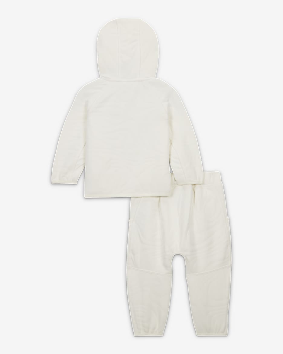 Nike ReadySet Baby 2-Piece Snap Jacket Set - Sail