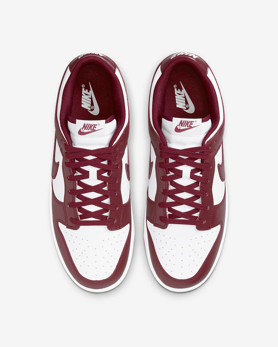 Nike Dunk Low Retro Men's Shoe - Team Red/White/Team Red