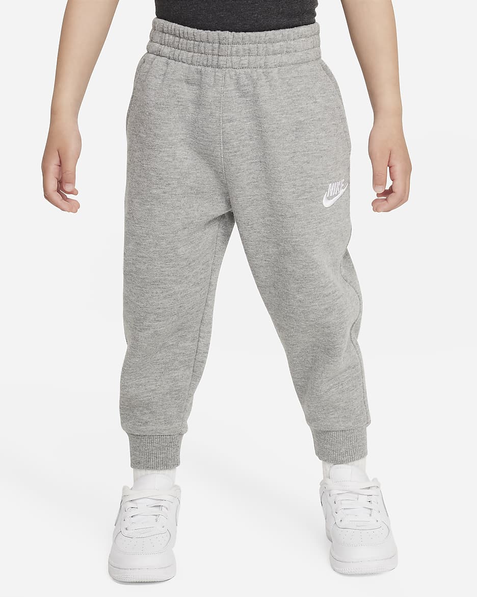 Joggers infantil Nike Sportswear Club Fleece - Gris oscuro jaspeado