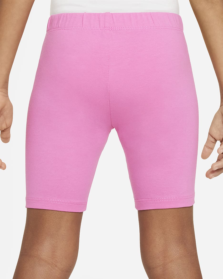 Nike Happy Camper Little Kids' Bike Shorts Set - Playful Pink