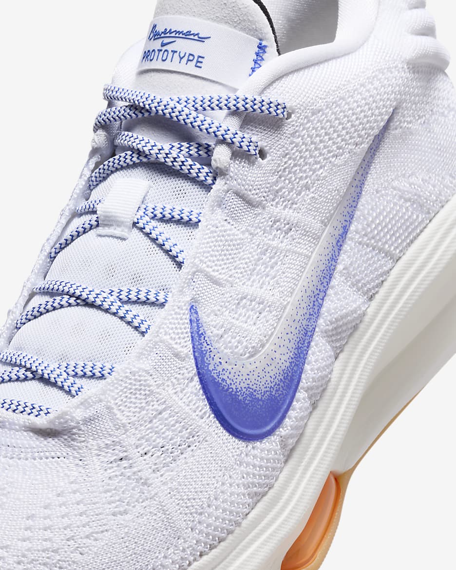 Nike G.T. Hustle 3 Blueprint Sabatilles de bàsquet - Blanc/Phantom/Total Orange/Racer Blue