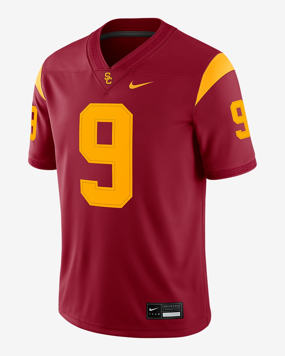 USC Trojans Men's Nike Dri-FIT College Game Jersey - Crimson
