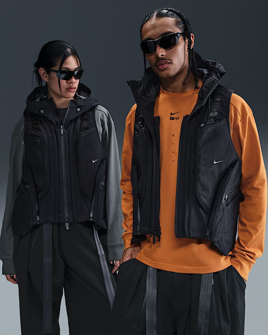 Nike ISPA Modular Gilet - Black/Black/Iron Grey