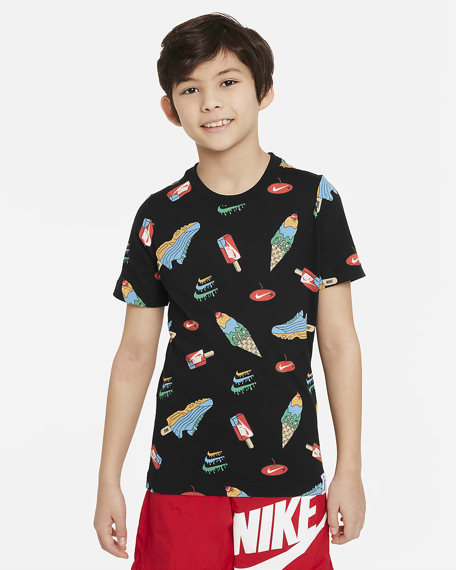 Nike Sportswear Camiseta - Niño/a - Negro