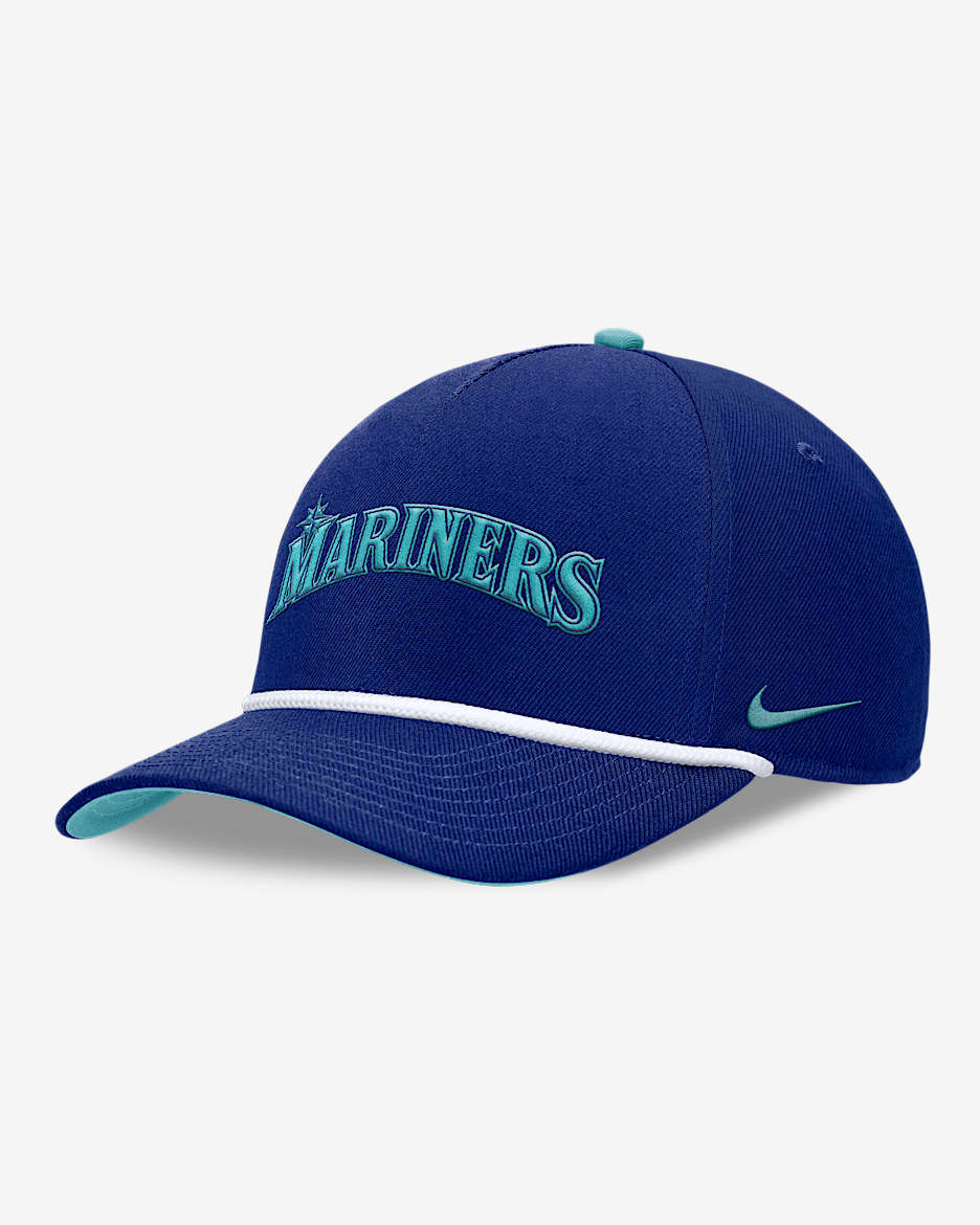 Gorra Nike de la MLB ajustable para hombre Seattle Mariners Rise - Royal