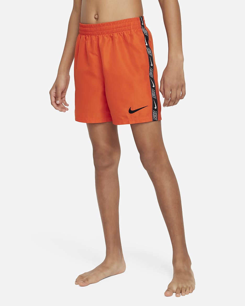 Nike 10 cm-es, bermuda fürdőnadrág nagyobb gyerekeknek (fiúk) - Picante Red/Fekete