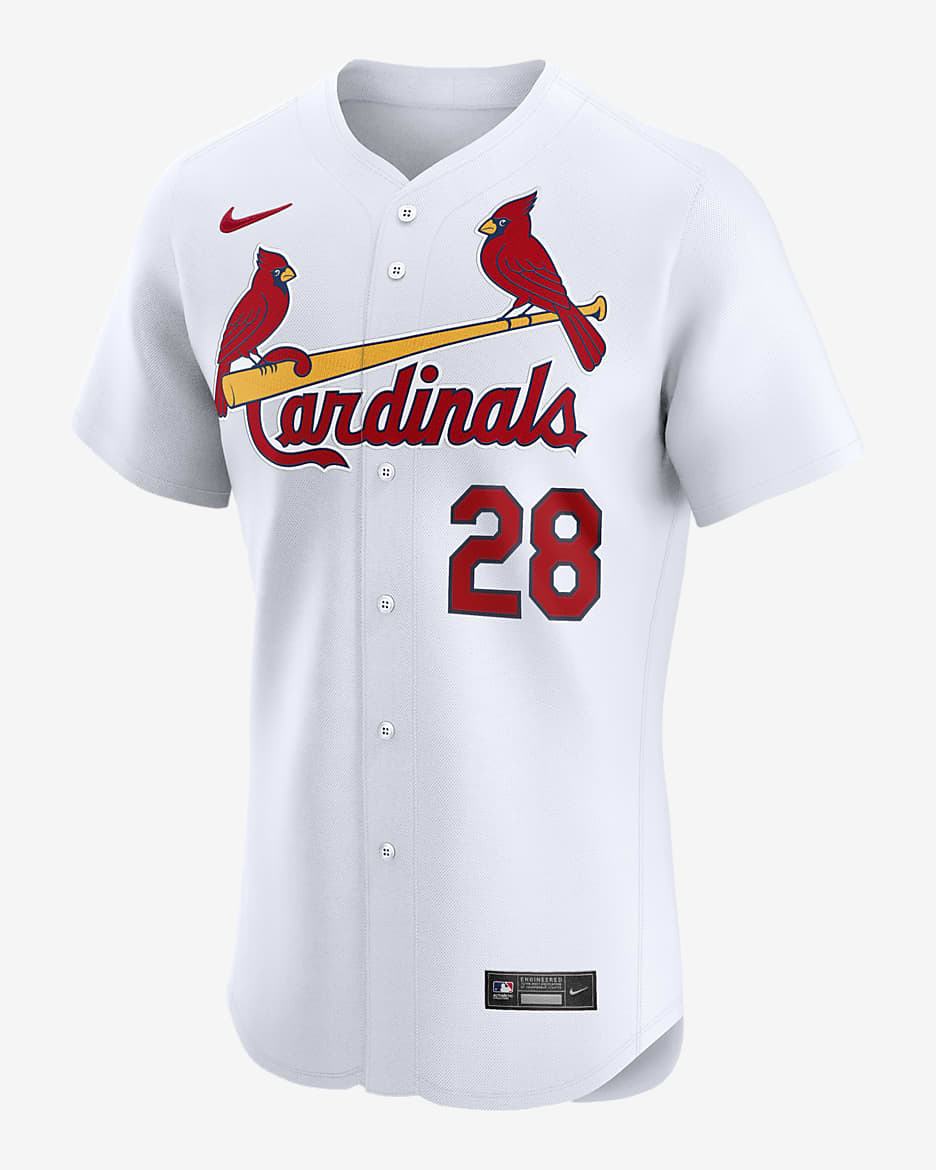 Nolan Arenado St. Louis Cardinals Men's Nike Dri-FIT ADV MLB Elite Jersey - White