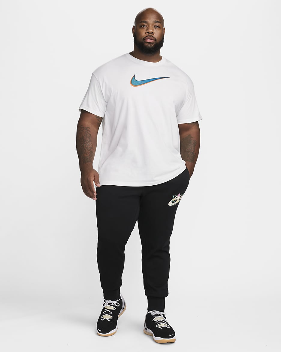 Playera de básquetbol M90 para hombre LeBron - Blanco cumbre