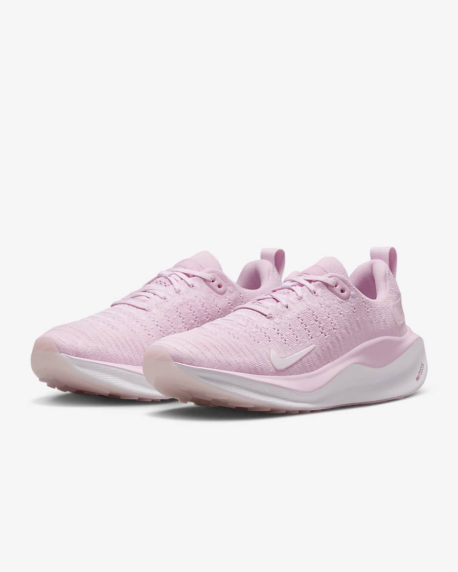 Nike InfinityRN 4 Women's Road Running Shoes - Pink Foam/White